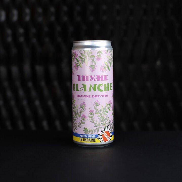 Пиво  Thyme Blanche  0,33л (бляшанка)